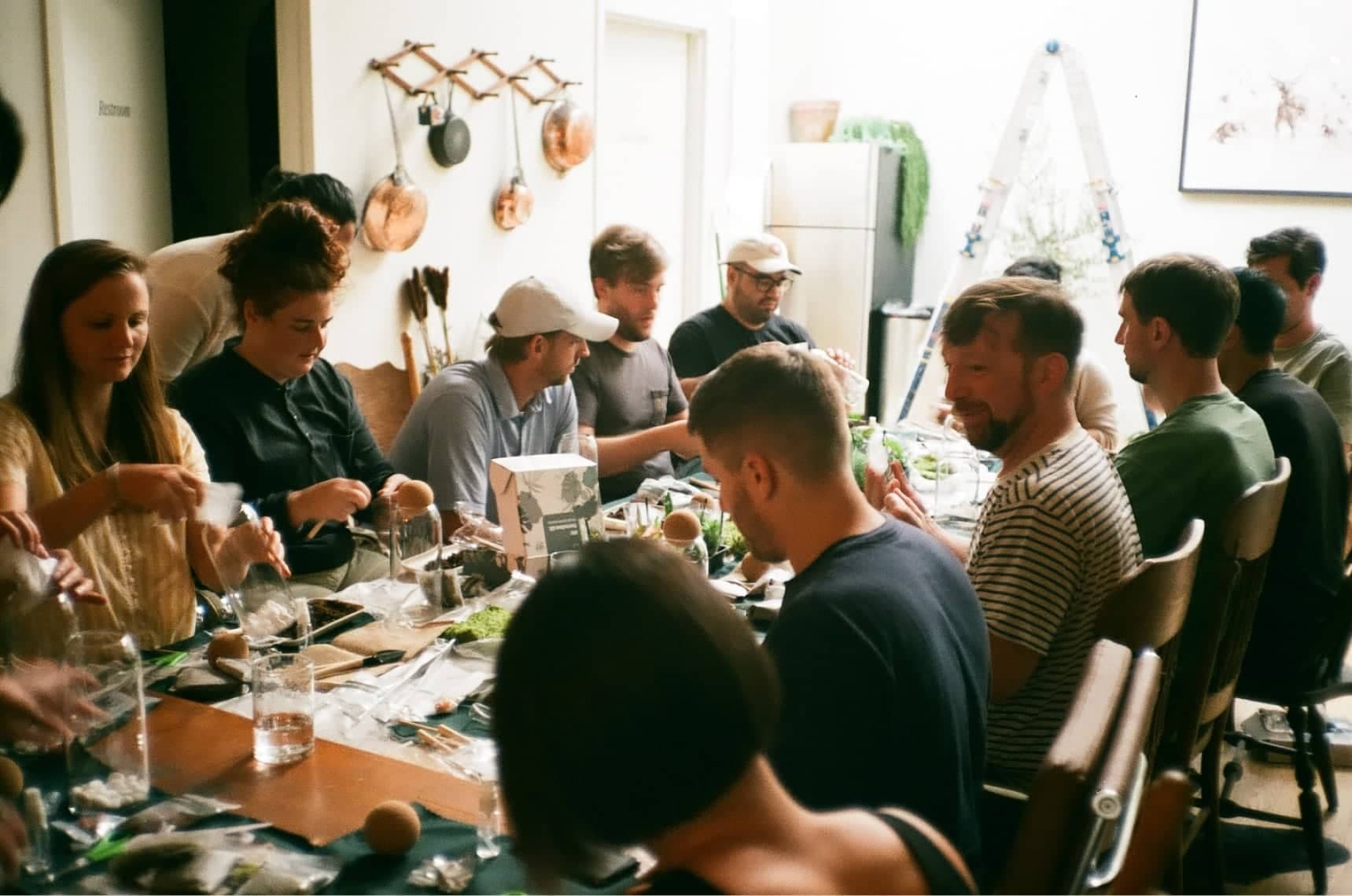 Team bonding with terrariums