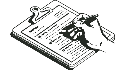 Illustrated services icon — tools and trade work