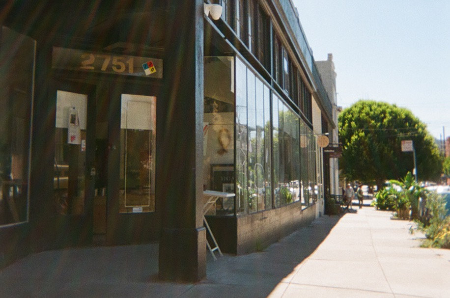 Ambrook's San Francisco office storefront seen from the street