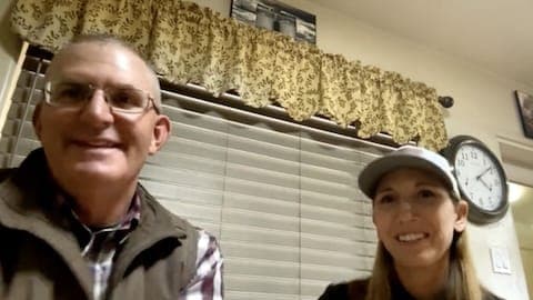 The Barnards discussing the impact Ambrook made on WhiteBarn Cattle.