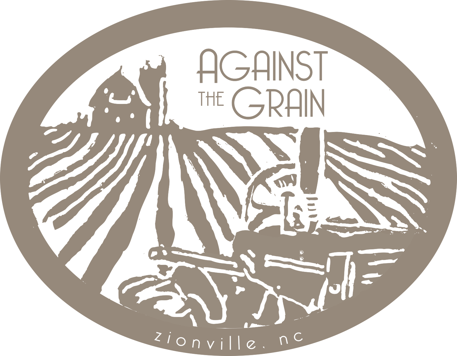 Logo for Against the Grain, an Ambrook customer.